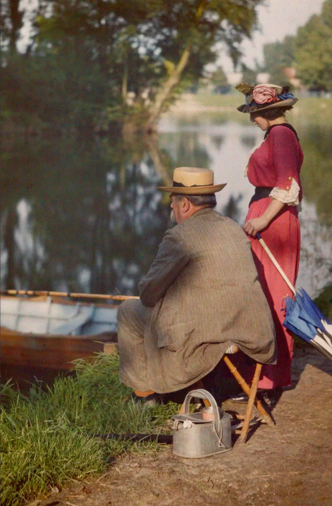 Plaque Autochrome Lumière